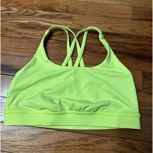 Lululemon energy bra medium support. Worn once.